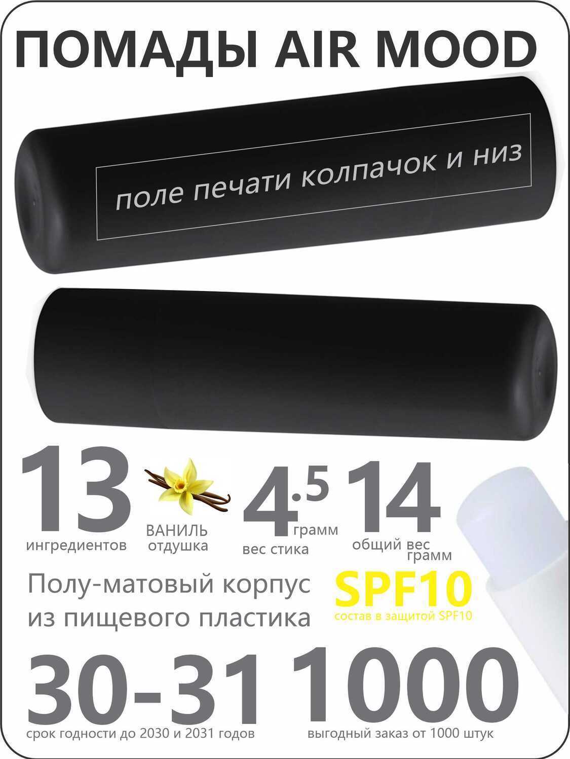 помады с логотипом